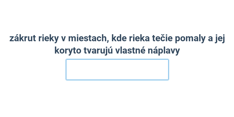 Prírodné oblasti a javy: všeobecne