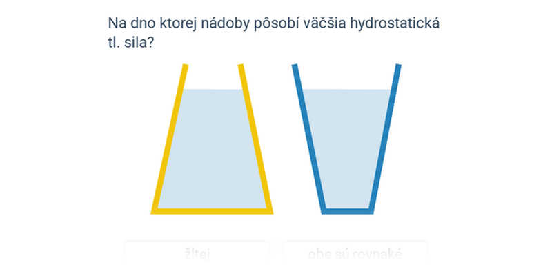 Hydrostatický tlak: dôsledky