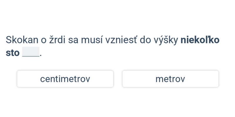 Jednotky dĺžky: pokročilé