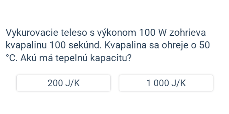 Kalorimetrická rovnica