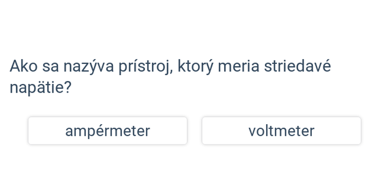 Striedavé napätie a prúd