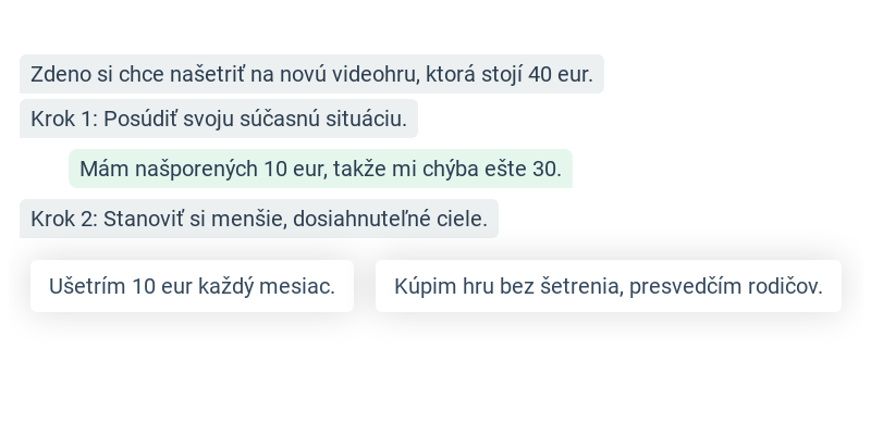 Stanovovanie cieľov