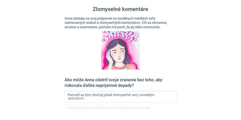 Spracovanie ublíženia