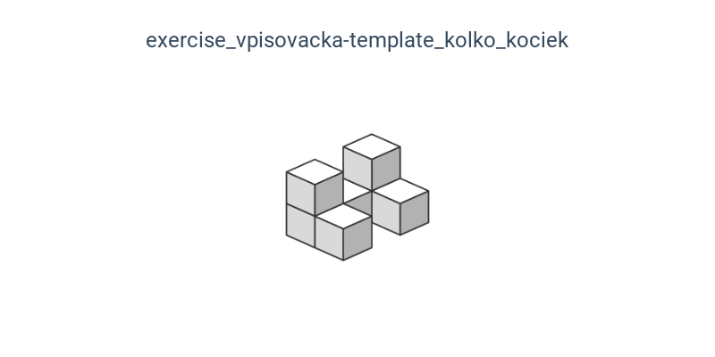 Počet kociek