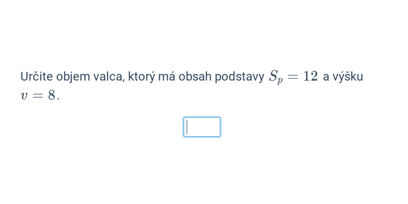 Objem valca