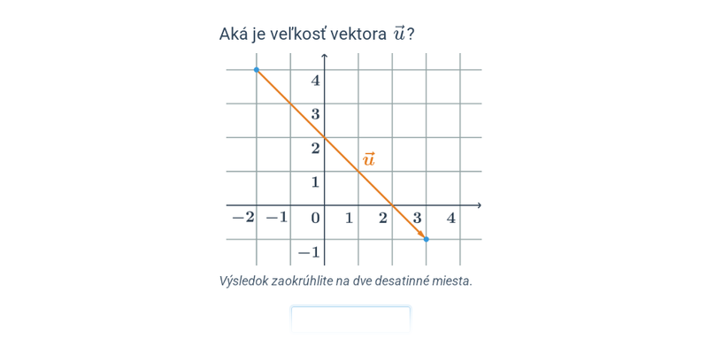 Veľkosť vektorov