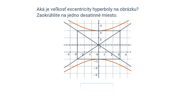 Hyperbola: stredová rovnica