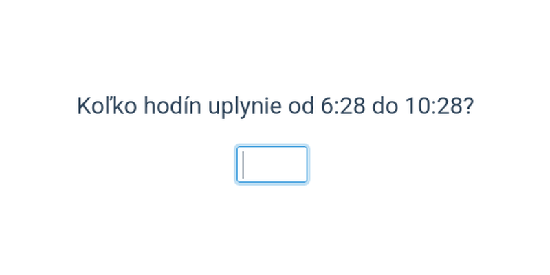 Určovanie dĺžky časového intervalu