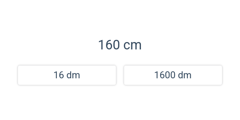 Prevody jednotiek dĺžky (bez desatinných čísel)