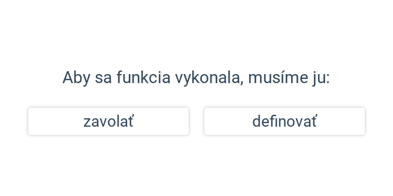 Funkcie