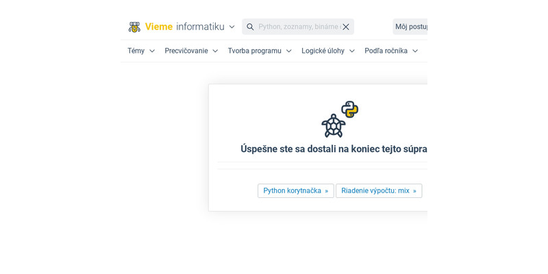 Ladenie programov