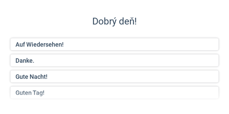 Nejjednodušší fráze a pozdravy