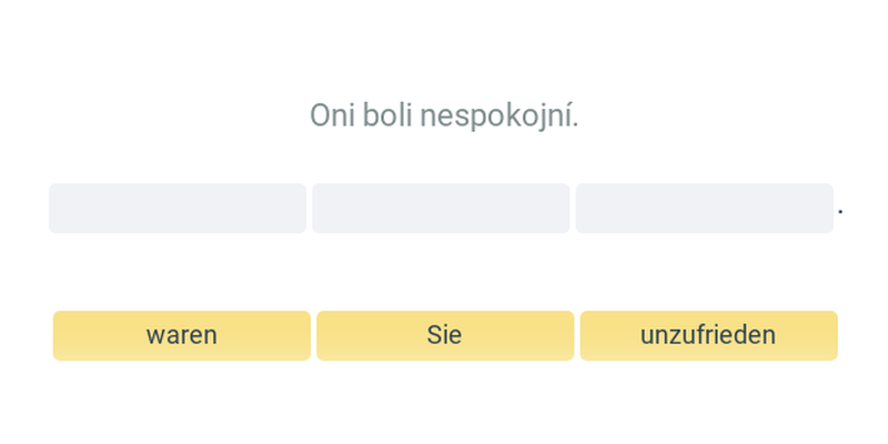 Slovesá sein, haben a werden – préteritum