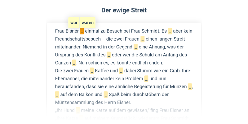 Slovesá sein, haben a werden – préteritum