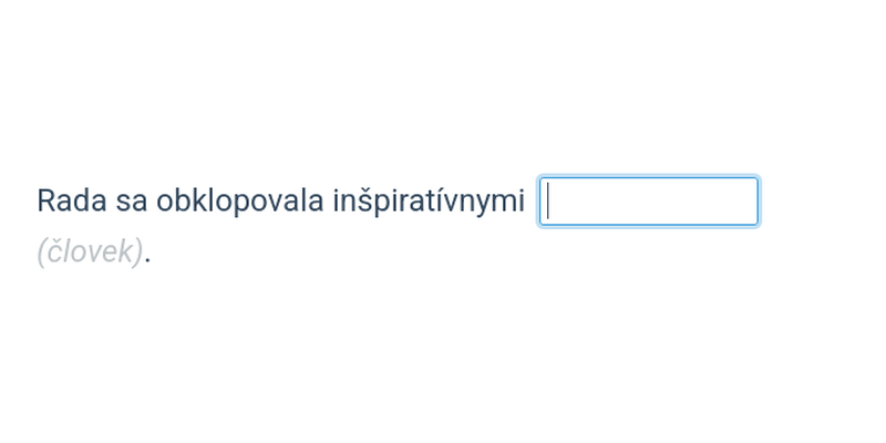 Skloňovanie podstatných mien: mix