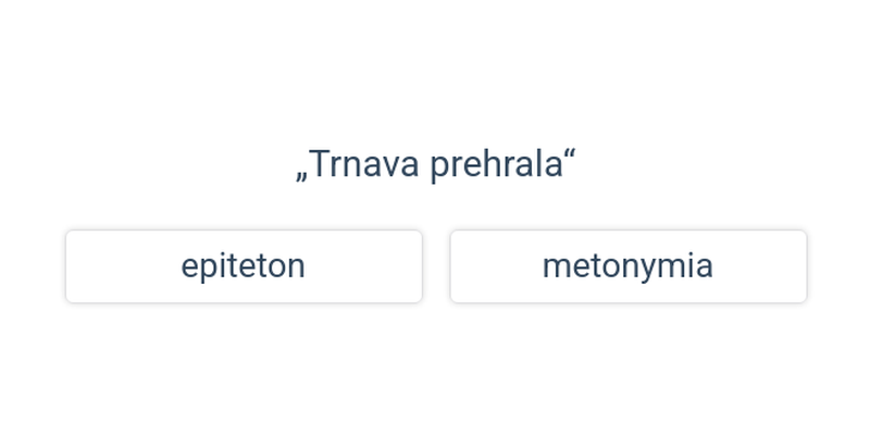 Určovanie umeleckých prostriedkov