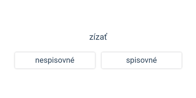 Spisovné alebo nespisovné?