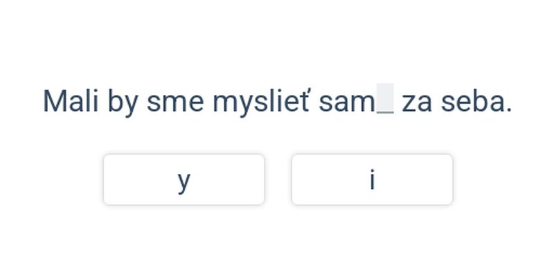 Oni/ony, sami/samy, radi/rady, číslovky