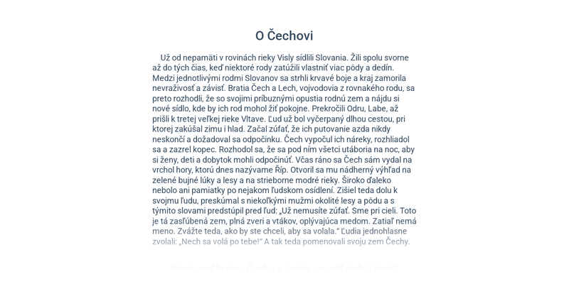 České povesti